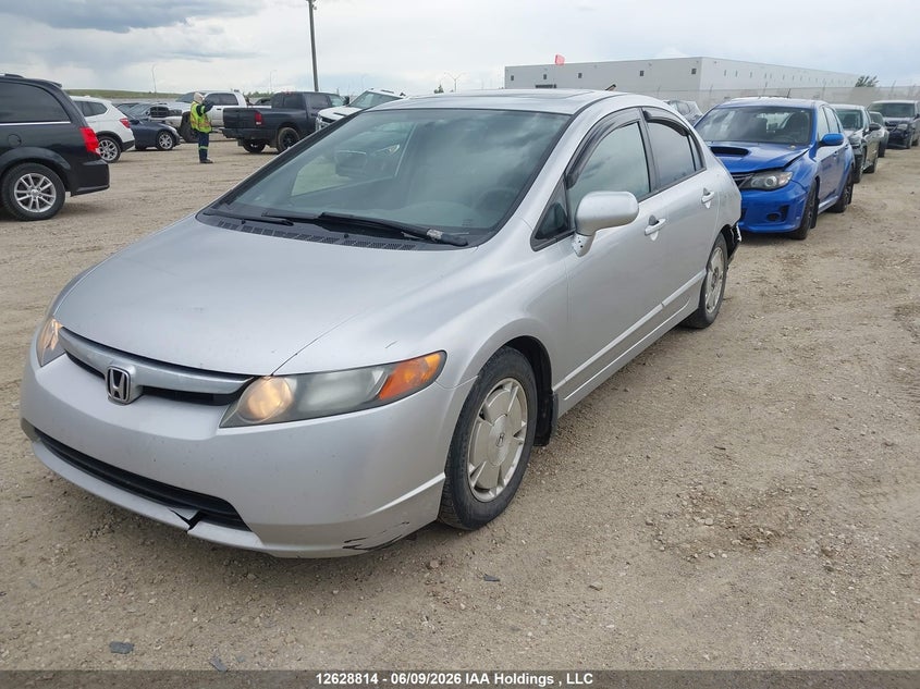 2006 Honda Civic Ex 4Dr, Rear, IAAI, VIN 1HGFA16886L803240 — photo 2