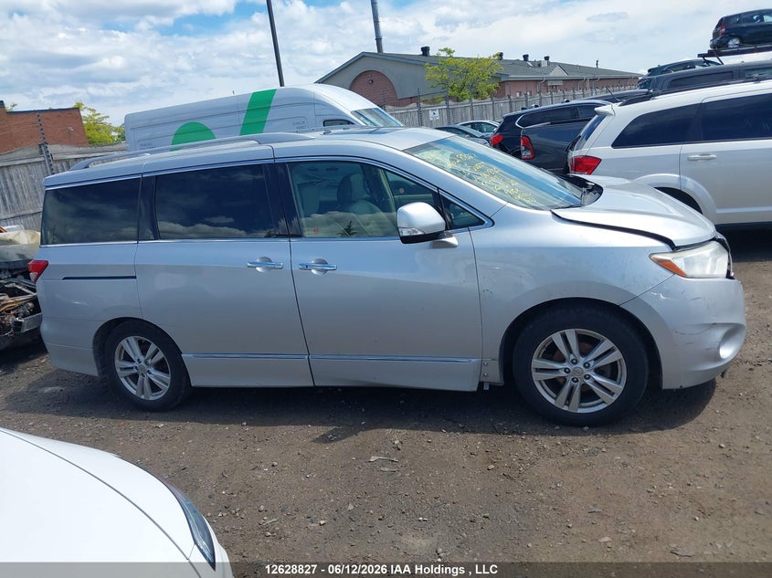 2013 Nissan Quest 3.5 Le/3.5 S/3.5 Sl/3.5 Sv VIN: JN8AE2KP5D9067856 Lot: 12628827