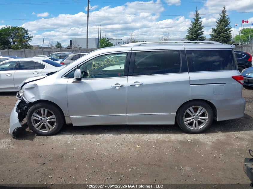 2013 Nissan Quest 3.5 Le/3.5 S/3.5 Sl/3.5 Sv VIN: JN8AE2KP5D9067856 Lot: 12628827
