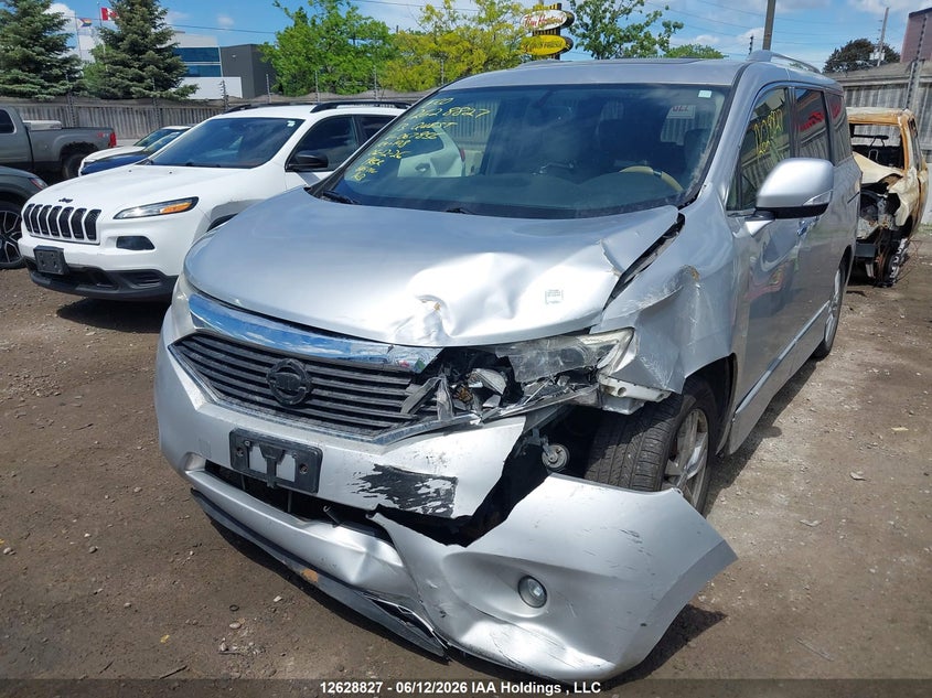 2013 Nissan Quest 3.5 Le/3.5 S/3.5 Sl/3.5 Sv VIN: JN8AE2KP5D9067856 Lot: 12628827