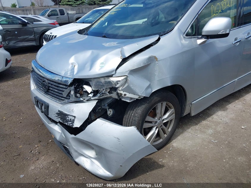 2013 Nissan Quest 3.5 Le/3.5 S/3.5 Sl/3.5 Sv VIN: JN8AE2KP5D9067856 Lot: 12628827