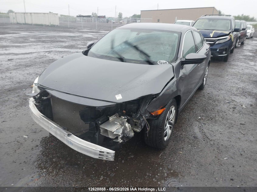 2017 Honda Civic, Front, IAAI, VIN 2HGFC2F51HH004678 — photo 2