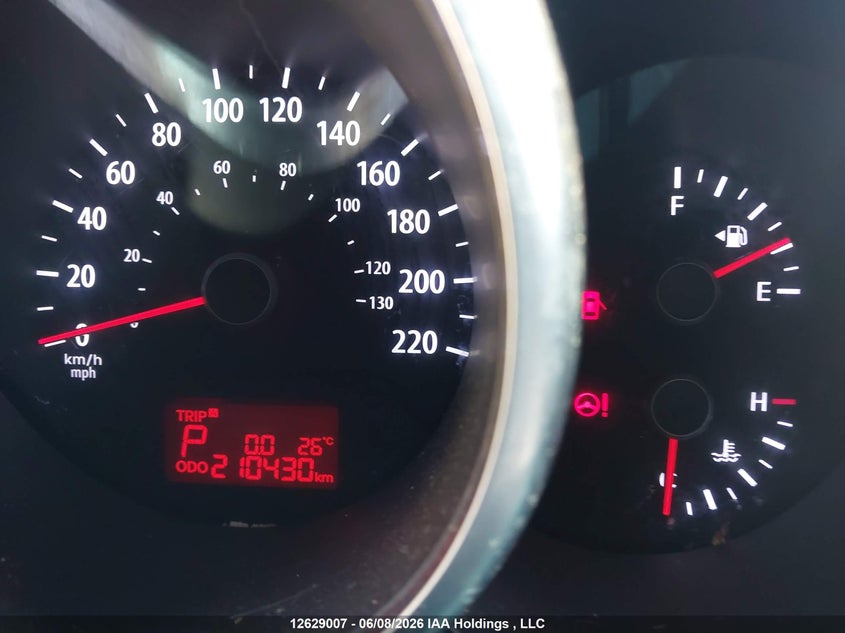 2012 KIA SOUL HATCHBACK 2.0L I-4 DOHC, VVT, 164HP