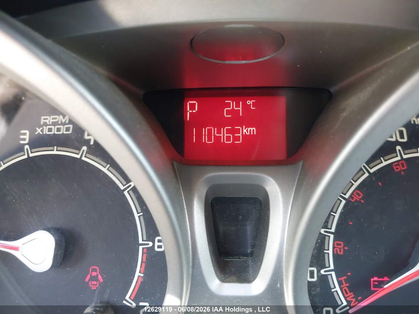 2012 FORD FIESTA HATCHBACK 1.6L I-4 DOHC, VVT, 120HP