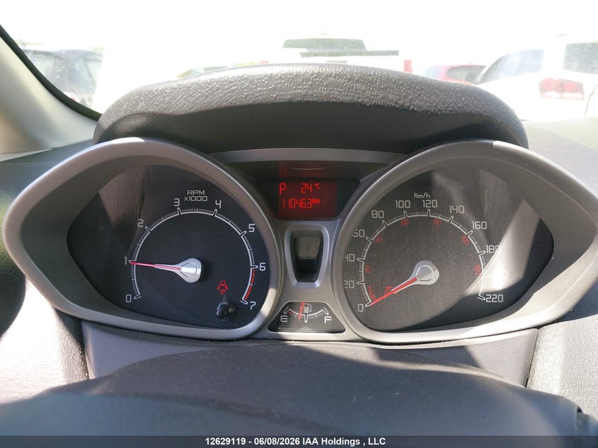 2012 FORD FIESTA HATCHBACK 1.6L I-4 DOHC, VVT, 120HP
