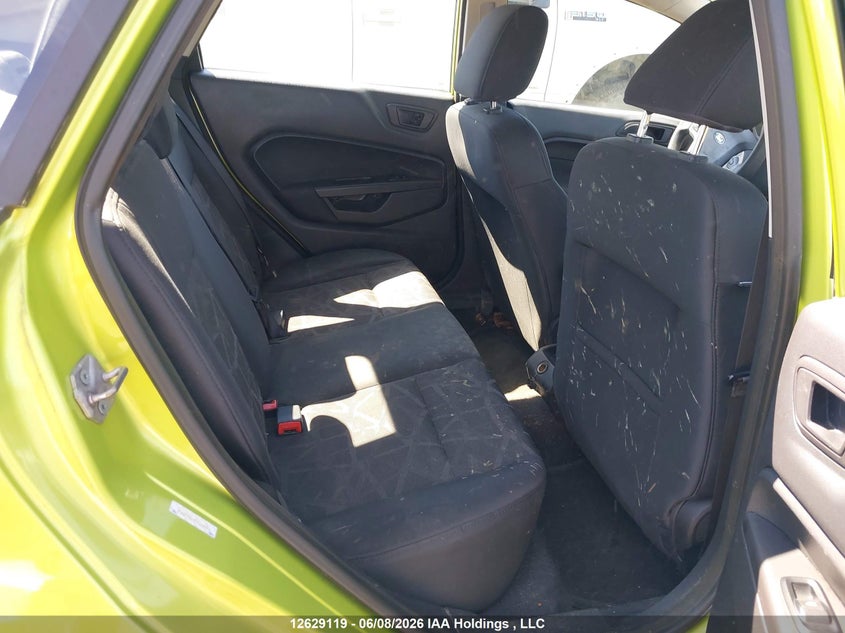 2012 FORD FIESTA HATCHBACK 1.6L I-4 DOHC, VVT, 120HP