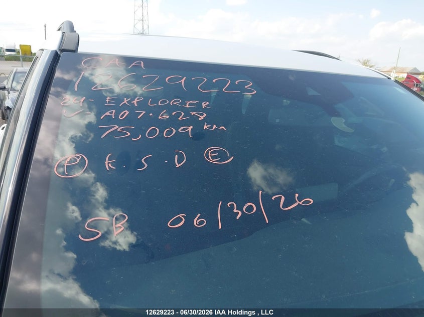 2024 Ford Explorer St VIN: 1FM5K8GC4RGA07628 Lot: 12629223