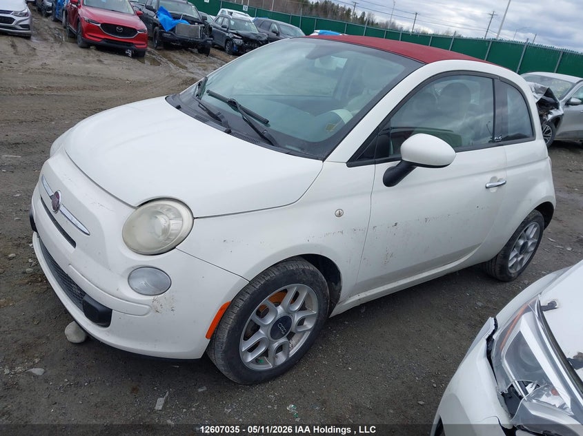 Vin: 3c3cffdr5ct379578, lot: 3029242, fiat 500c pop 20122