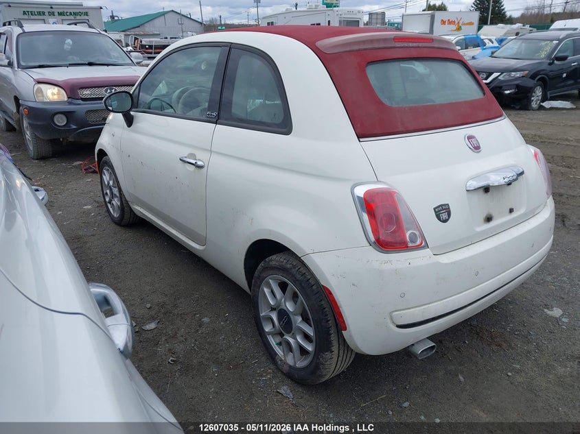 Vin: 3c3cffdr5ct379578, lot: 3029242, fiat 500c pop 20123