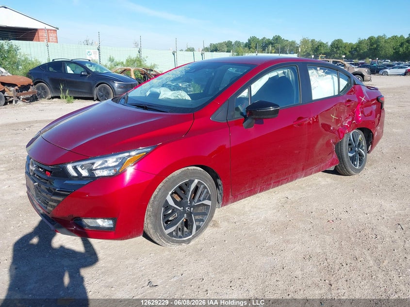 2025 Nissan Versa, Left Side, IAAI, VIN 3N1CN8FVXSL872243 — photo 2