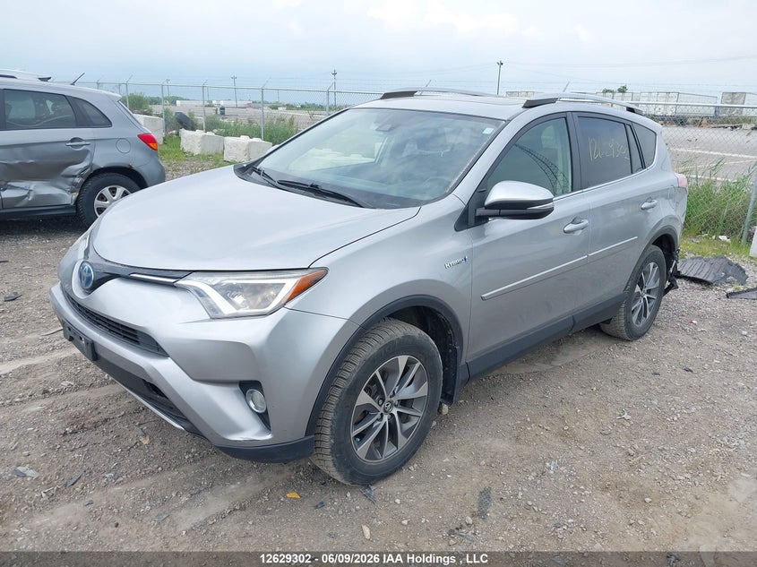 2018 Toyota RAV 4, Удар ззаду, IAAI, VIN JTMRJREV7JD169262 — фото 2