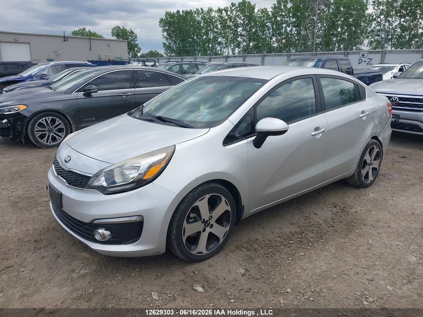 Vin: knadn4a35g6534599, lot: 3029327, kia rio ex/sx 20162