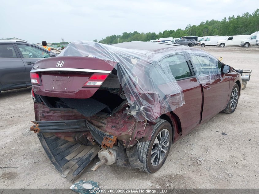 2013 HONDA CIVIC SEDAN 1.8L I4 FI SOHC 16V NF4