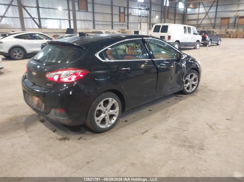 Vin: 3g1bf6sm7hs583500, lot: 3029404, chevrolet cruze premier auto 20174