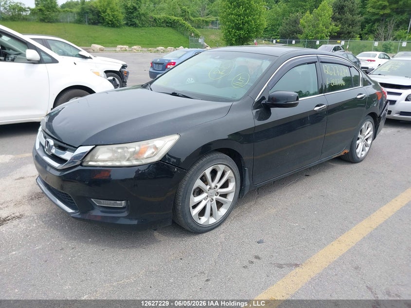 Vin: 1hgcr3f96da801706, lot: 3029405, honda accord touring v6 20132