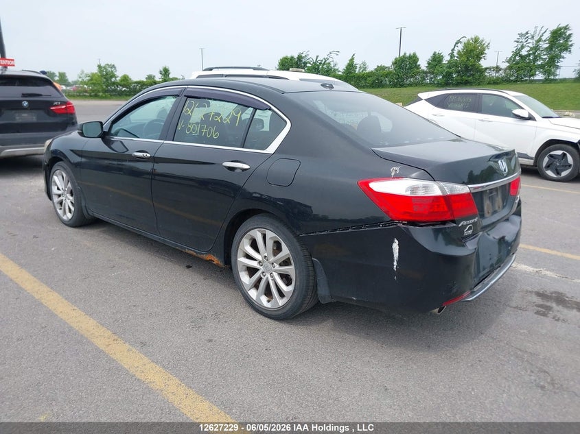 Vin: 1hgcr3f96da801706, lot: 3029405, honda accord touring v6 20133