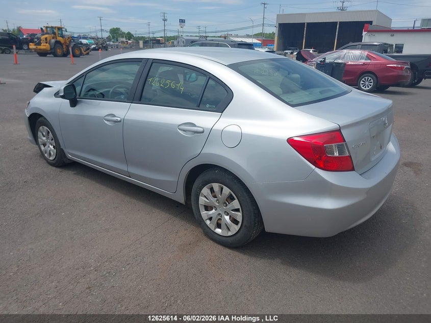 Vin: 2hgfb2f44ch025687, lot: 3029443, honda civic lx 20123