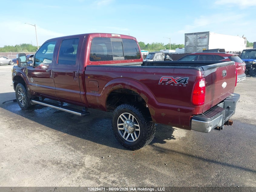 2012 Ford F350 Super Duty VIN: 1FT8W3BT7CEC36632 Lot: 12629471