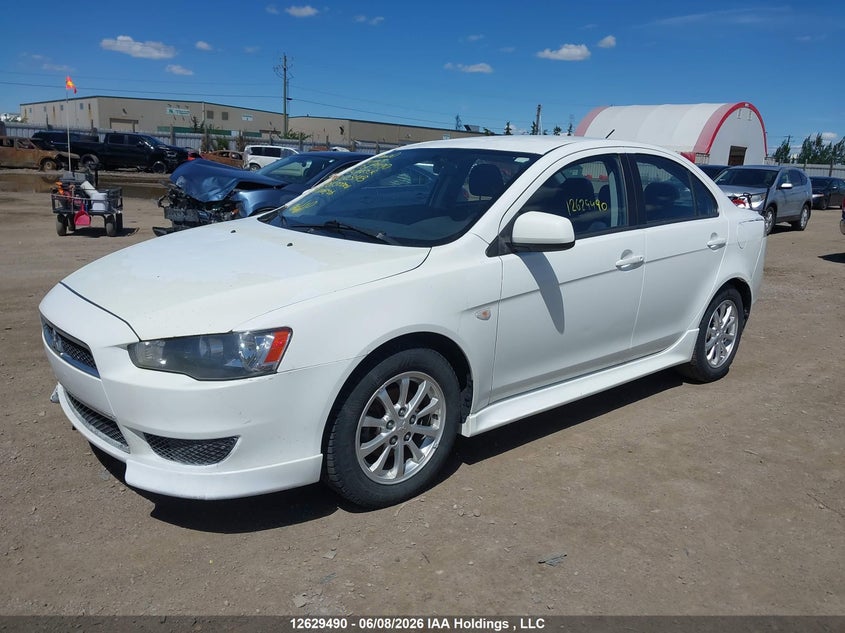 JA32U2FU2CU603143 2012 Mitsubishi Lancer 2.0 Es/Es Sport white