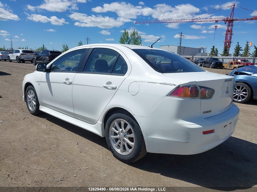 JA32U2FU2CU603143 2012 Mitsubishi Lancer 2.0 Es/Es Sport white