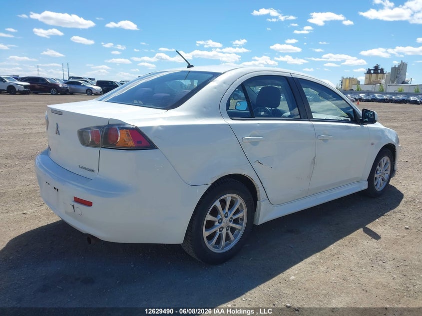 JA32U2FU2CU603143 2012 Mitsubishi Lancer 2.0 Es/Es Sport white