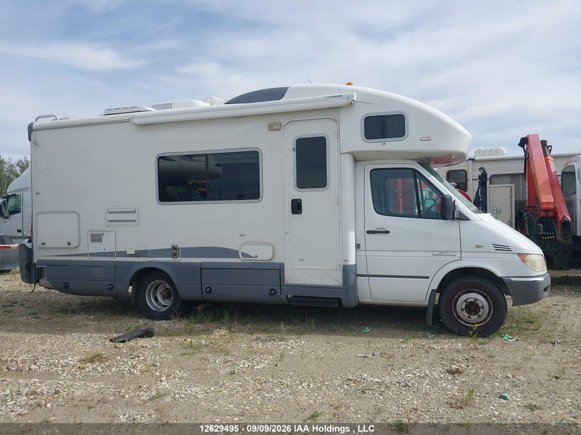 2005 DODGE SPRINTER 3500 2.7L I-5 DI, DOHC, TURBO, 154HP