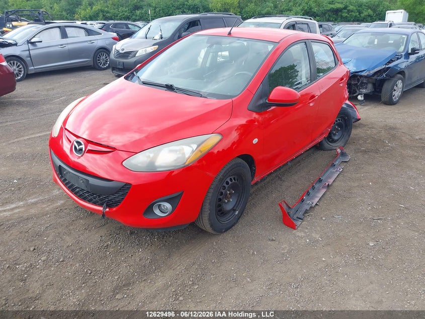 Vin: jm1de1hy4b0107302, lot: 3029547, mazda mazda2 gs/gx 20112