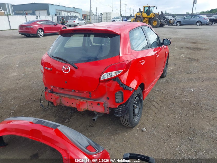 Vin: jm1de1hy4b0107302, lot: 3029547, mazda mazda2 gs/gx 20114