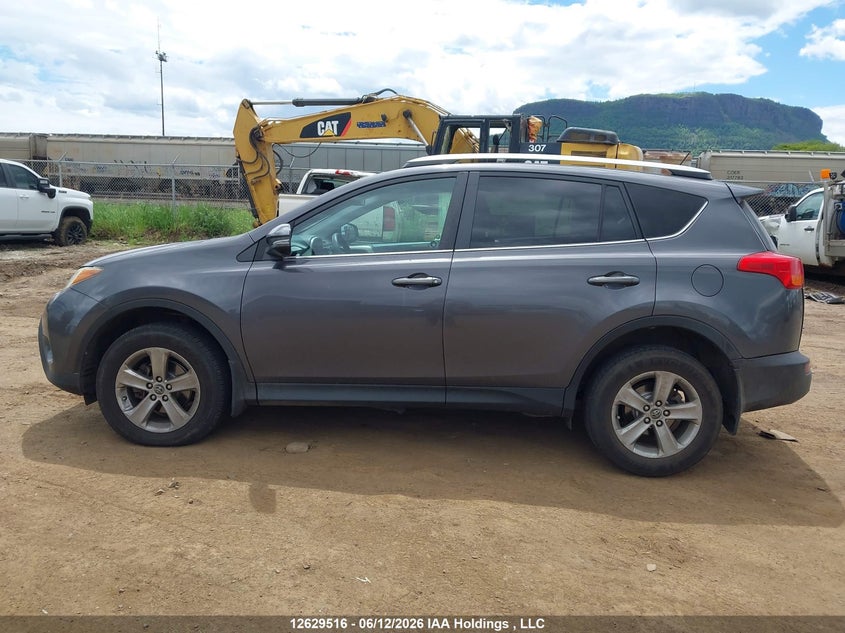 2015 TOYOTA RAV 4 SPORT UTILITY VEHICLE 2.5L I4 FI DOHC 16V NF4