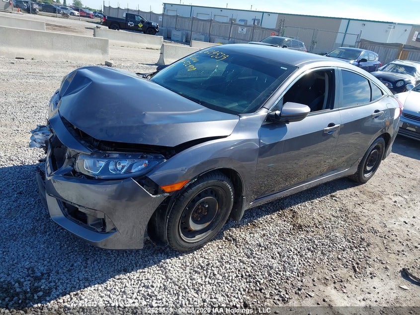2018 Honda Civic, Front, IAAI, VIN 2HGFC2F58JH032970 — photo 2