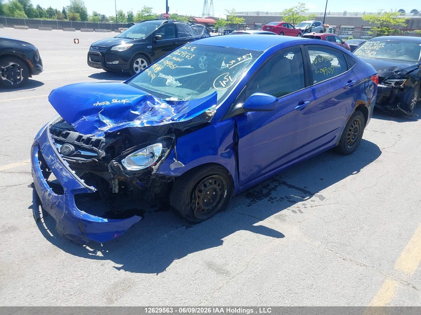 Vin: kmhct4ae9cu049051, lot: 3029614, hyundai accent gls/gs 20122