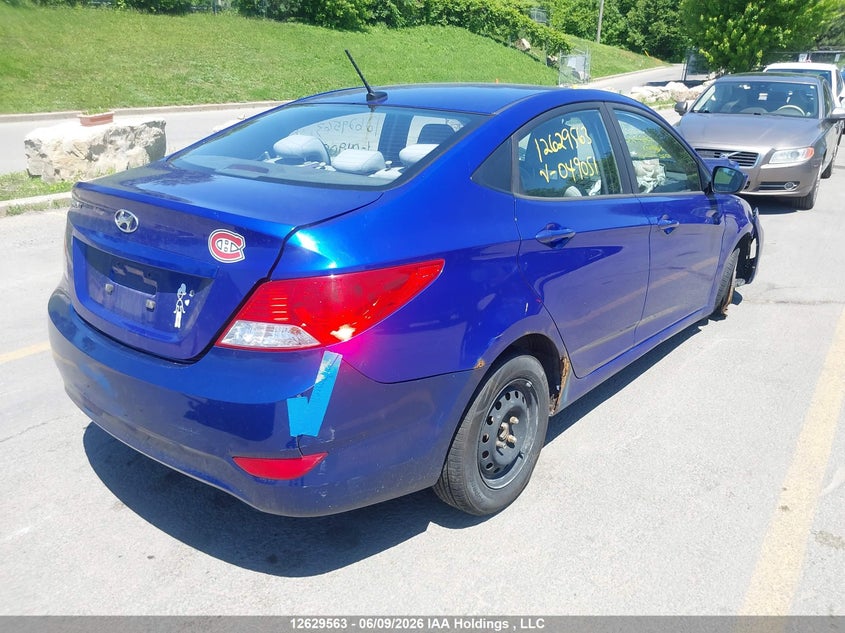 Vin: kmhct4ae9cu049051, lot: 3029614, hyundai accent gls/gs 20124
