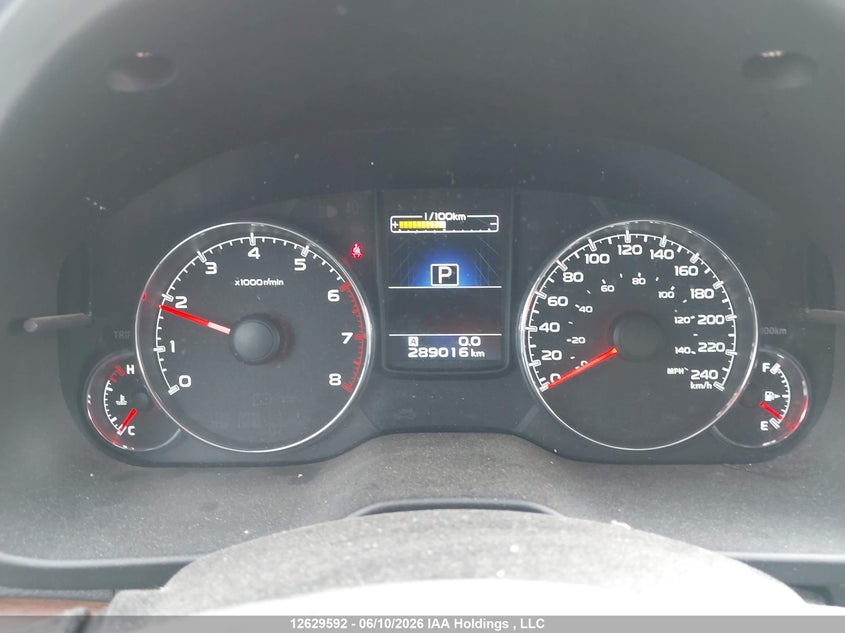 2014 SUBARU OUTBACK SPORT UTILITY VEHICLE 2.5L H4 FI SOHC 16V NF4