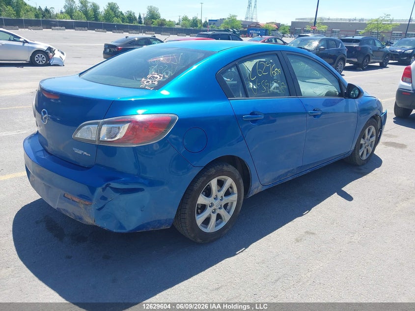 2012 MAZDA 3 HATCHBACK 2.0L I-4 DOHC, VVT, 148HP