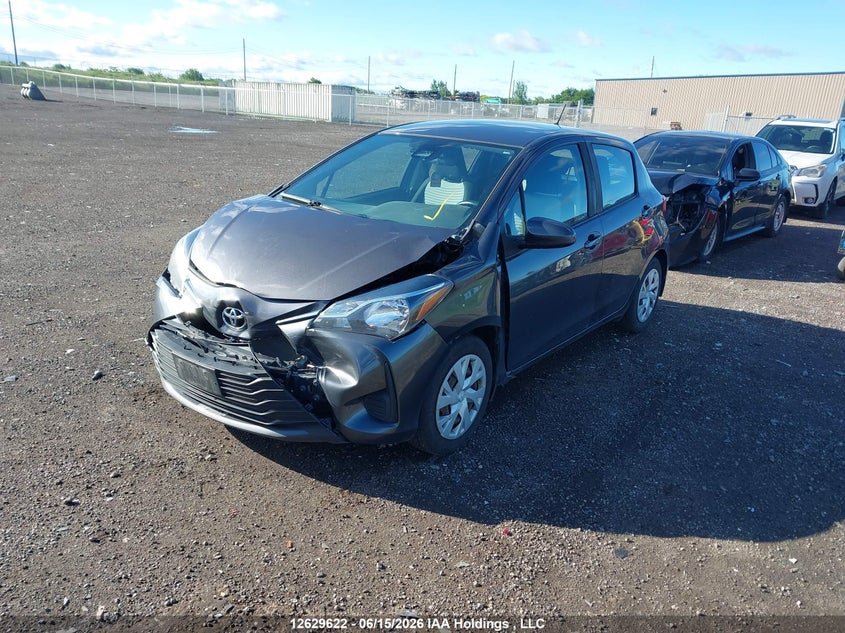 2019 Toyota Yaris Le, Удар спереди, IAAI, VIN VNKKTUD35KA101146 — фото 2