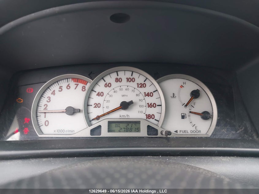 2006 TOYOTA COROLLA SEDAN 1.8L I4 FI DOHC 16V F4