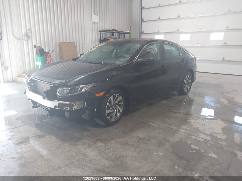 2019 Honda Civic, Front, IAAI, VIN 2HGFC2F77KH040111 — photo 2
