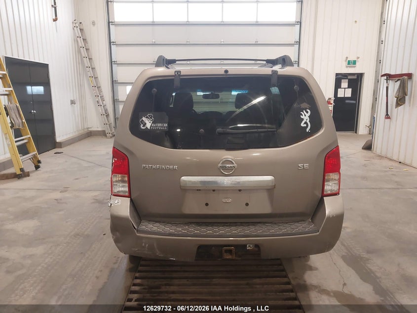 2008 Nissan Pathfinder Le VIN: 5N1AR18B28C613698 Lot: 12629732