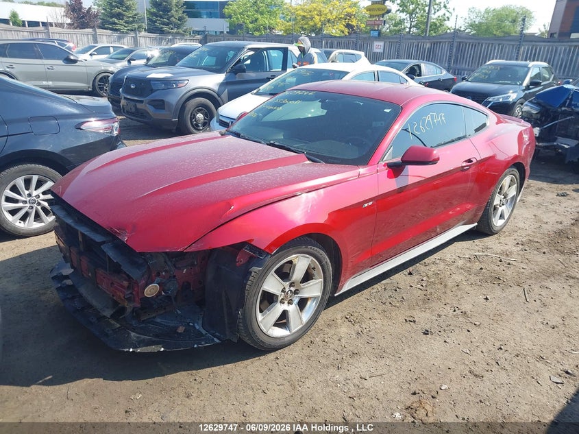 2015 Ford Mustang, Front, IAAI, VIN 1FA6P8TH2F5300081 — photo 2