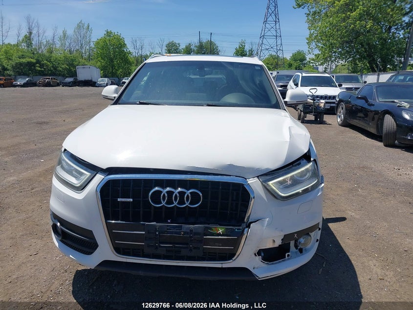 2015 AUDI Q3 SPORT UTILITY VEHICLE 2.0L I-4 DI, DOHC, VVT, TURBO, 200HP