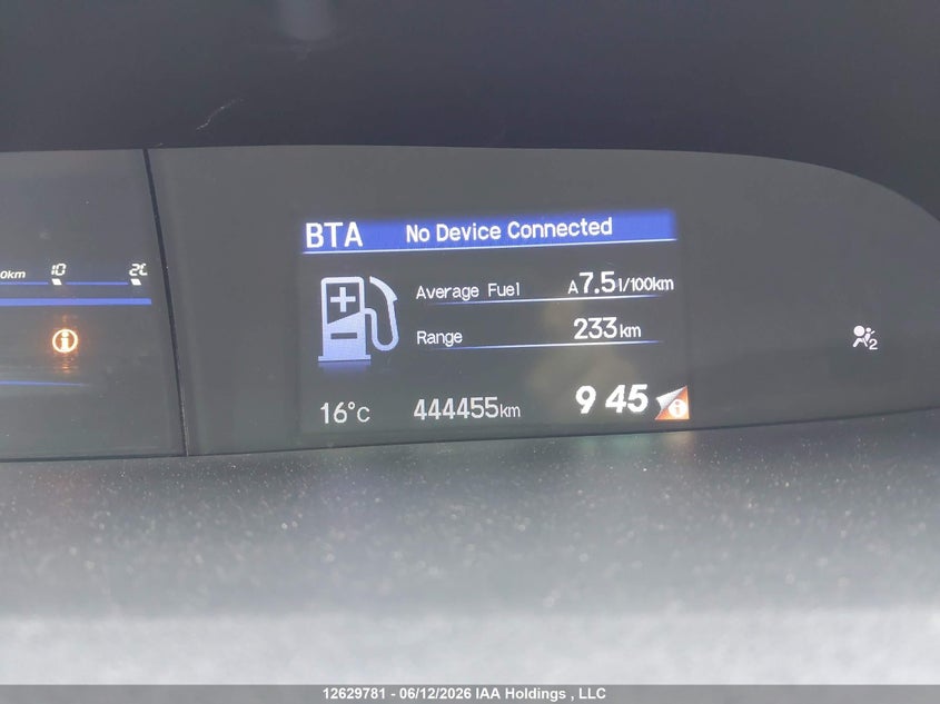2013 HONDA CIVIC SEDAN 1.8L I-4 VVT, 140HP