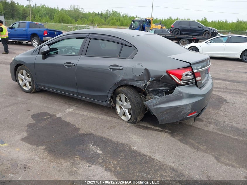 2013 HONDA CIVIC SEDAN 1.8L I-4 VVT, 140HP