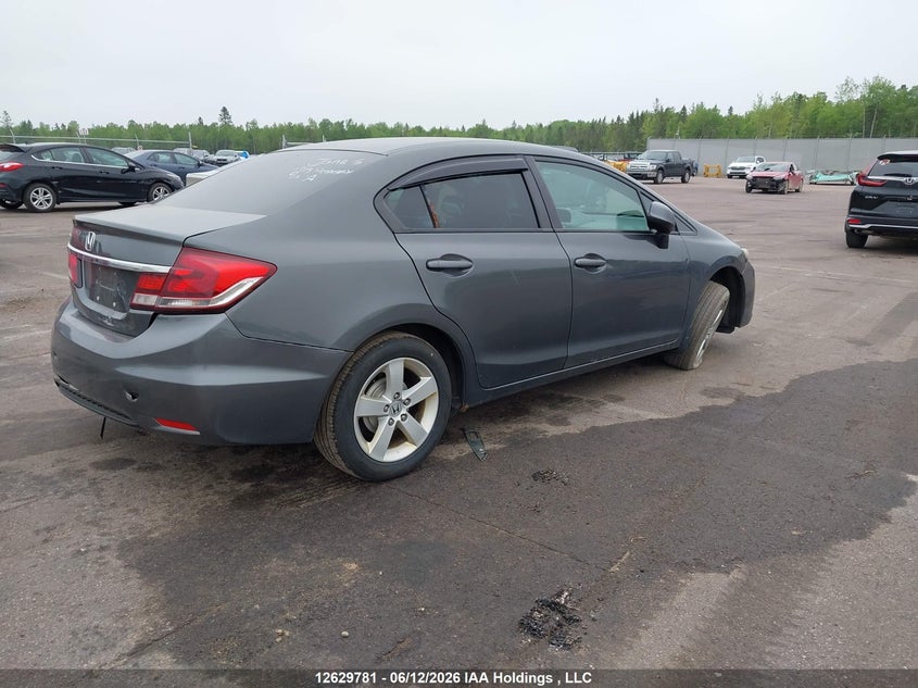 2013 HONDA CIVIC SEDAN 1.8L I-4 VVT, 140HP
