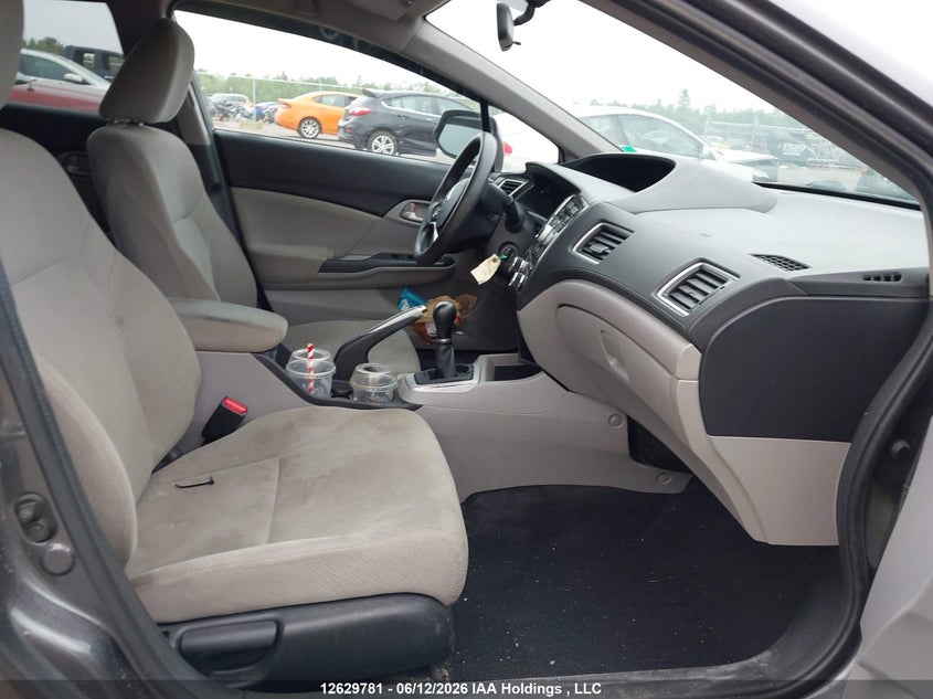 2013 HONDA CIVIC SEDAN 1.8L I-4 VVT, 140HP