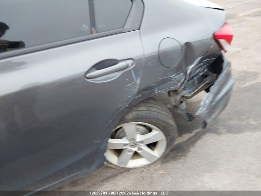 2013 HONDA CIVIC SEDAN 1.8L I-4 VVT, 140HP