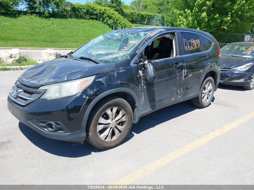 2013 Honda CR-V, Лівий бік, IAAI, VIN 2HKRM4H59DH102229 — фото 2