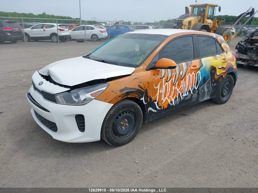 2019 Kia Rio, Front, IAAI, VIN 3KPA25AB8KE244937 — photo 2