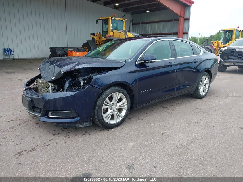2015 Chevrolet Impala, Удар спереди, IAAI, VIN 2G1125S32F9153151 — фото 2