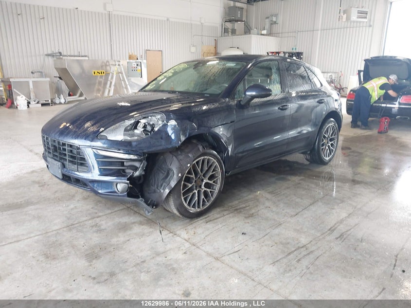 2018 Porsche Macan, Front, IAAI, VIN WP1AA2A52JLB24759 — photo 2