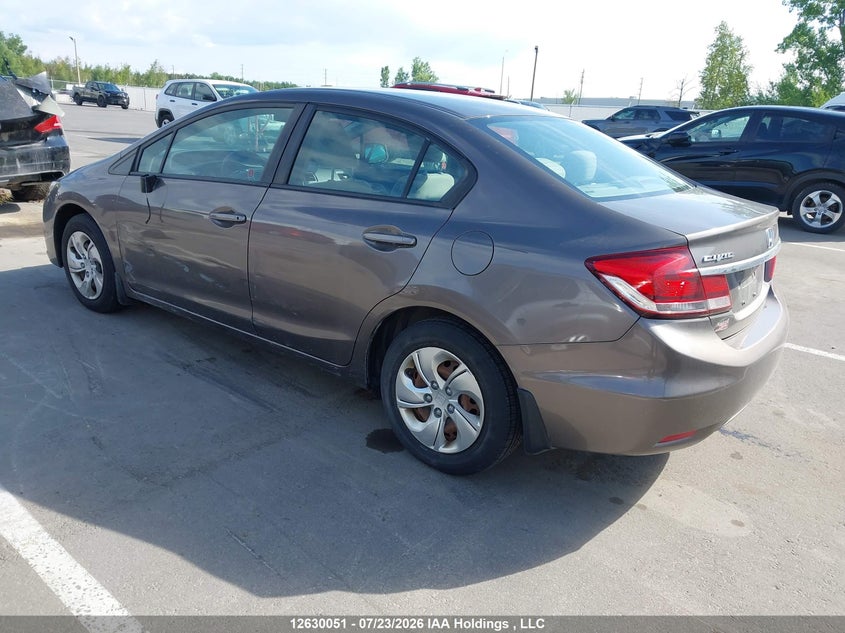 Vin: 2hgfb2f46dh002347, lot: 3030127, honda civic lx 20133